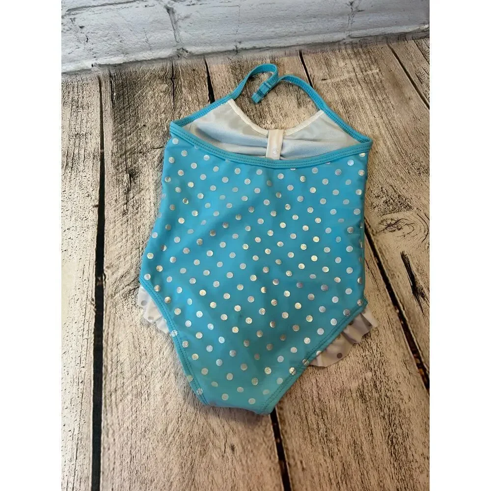 BABY BUNS SWIM WEAR Girl’s Retro Polka Dot Swimsuit / Size: 24 Months